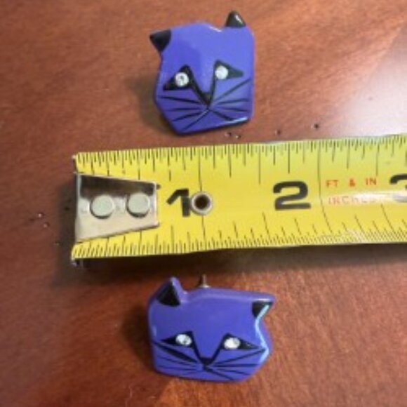 Kitty Cat Earrings! - Picture 3 of 3